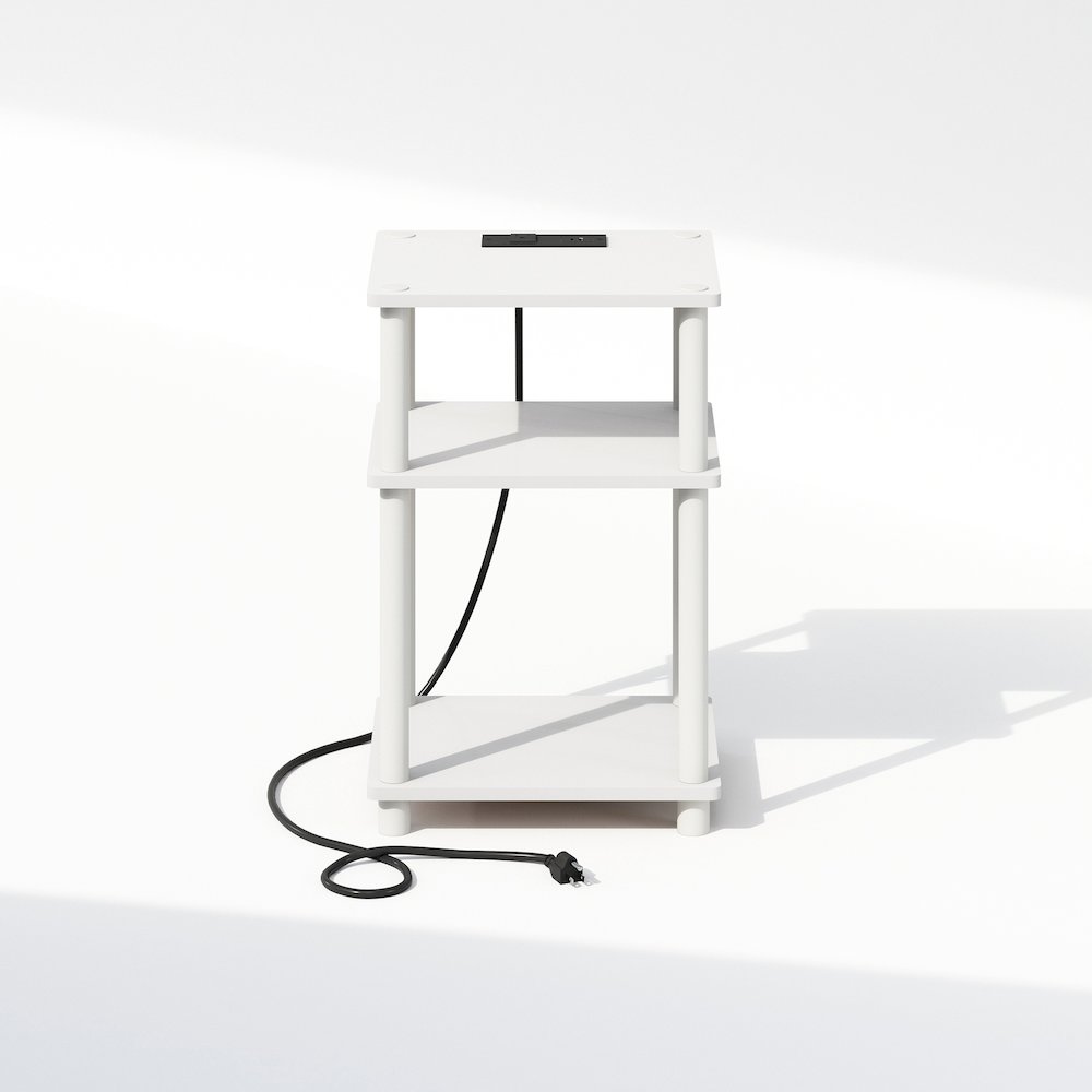 Just 3-Tier Turn-N-Tube Open Storage Nighstand, Bedside Table. Picture 3