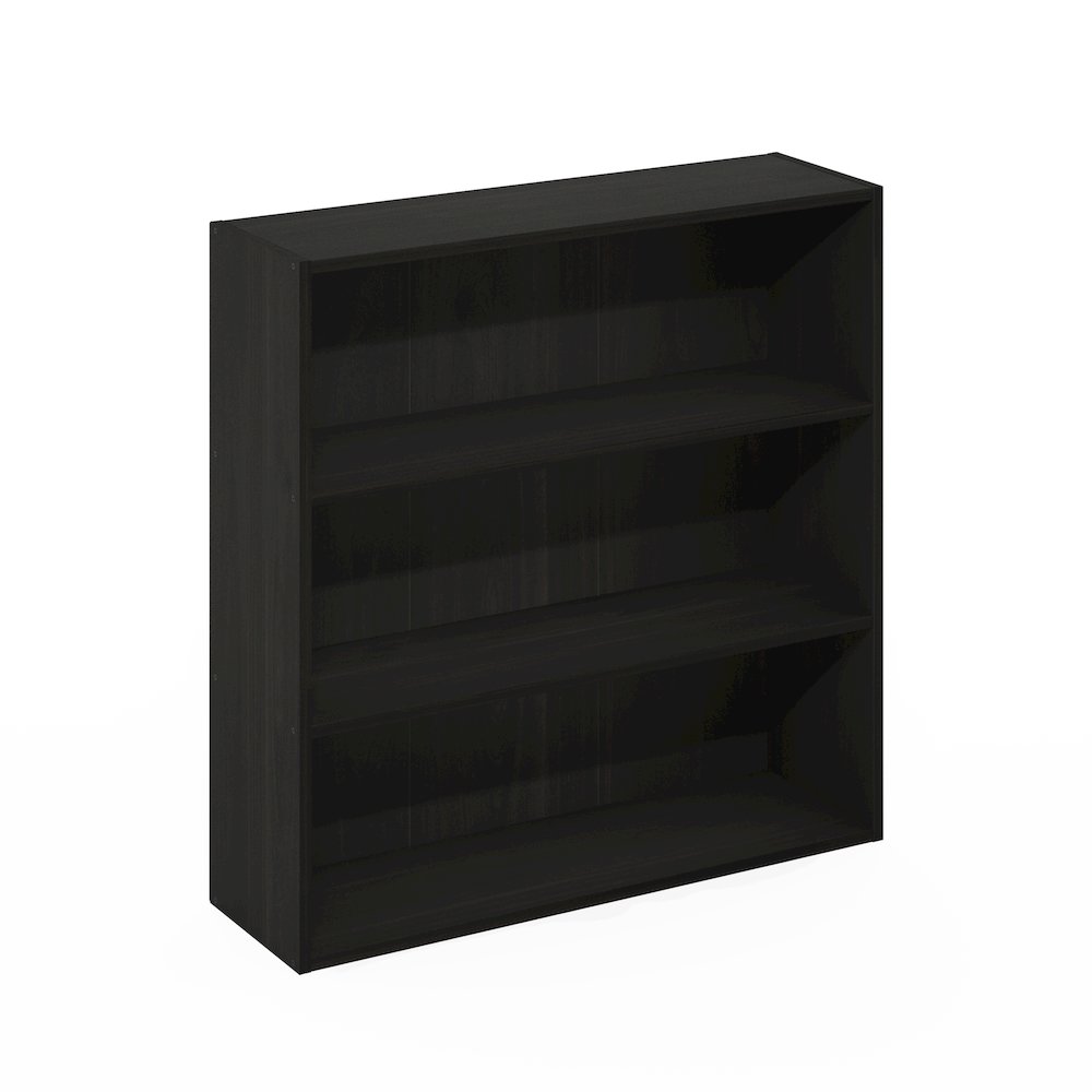 Pasir 3-Tier Open Shelf Bookcase, Bookshelf, 31.5 Inch Wide, Espresso. Picture 1