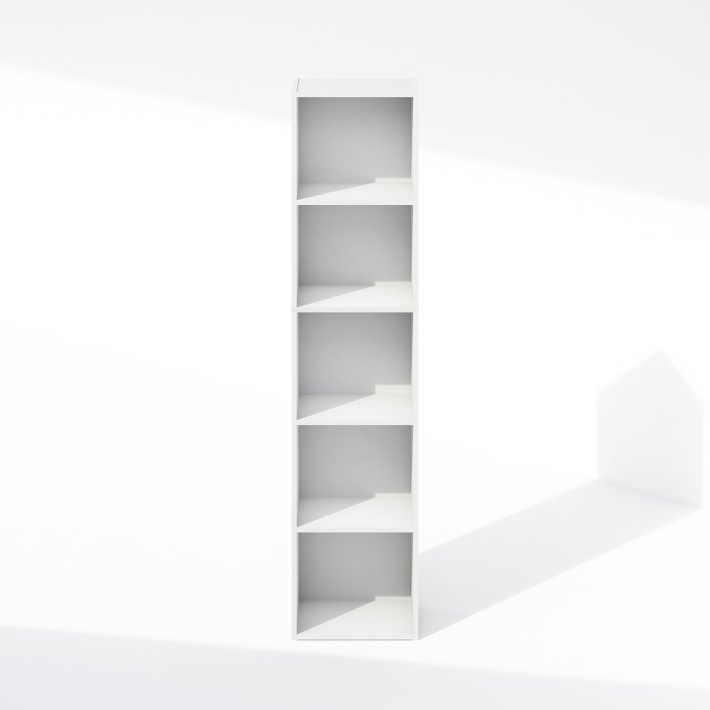 Reed 5-Tier Open Shelf Multipurpose Closet & Clothing Storage, Storage Organizer. Picture 3