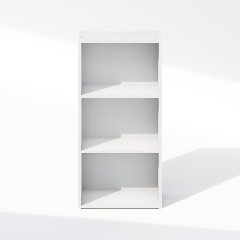 Reed 3-Tier Open Shelf Multipurpose Closet & Clothing Storage, Storage Organizer. Picture 3