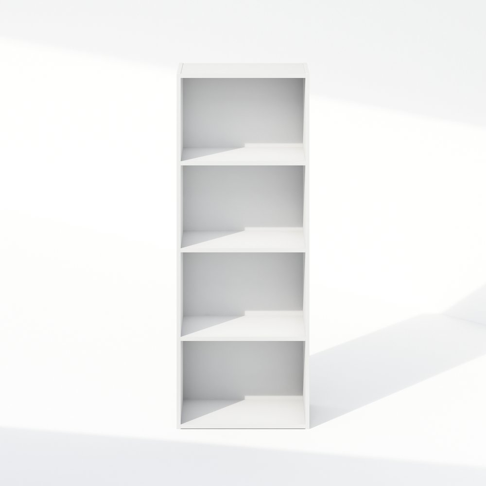 Reed 4-Tier Open Shelf Multipurpose Closet & Clothing Storage, Storage Organizer. Picture 3
