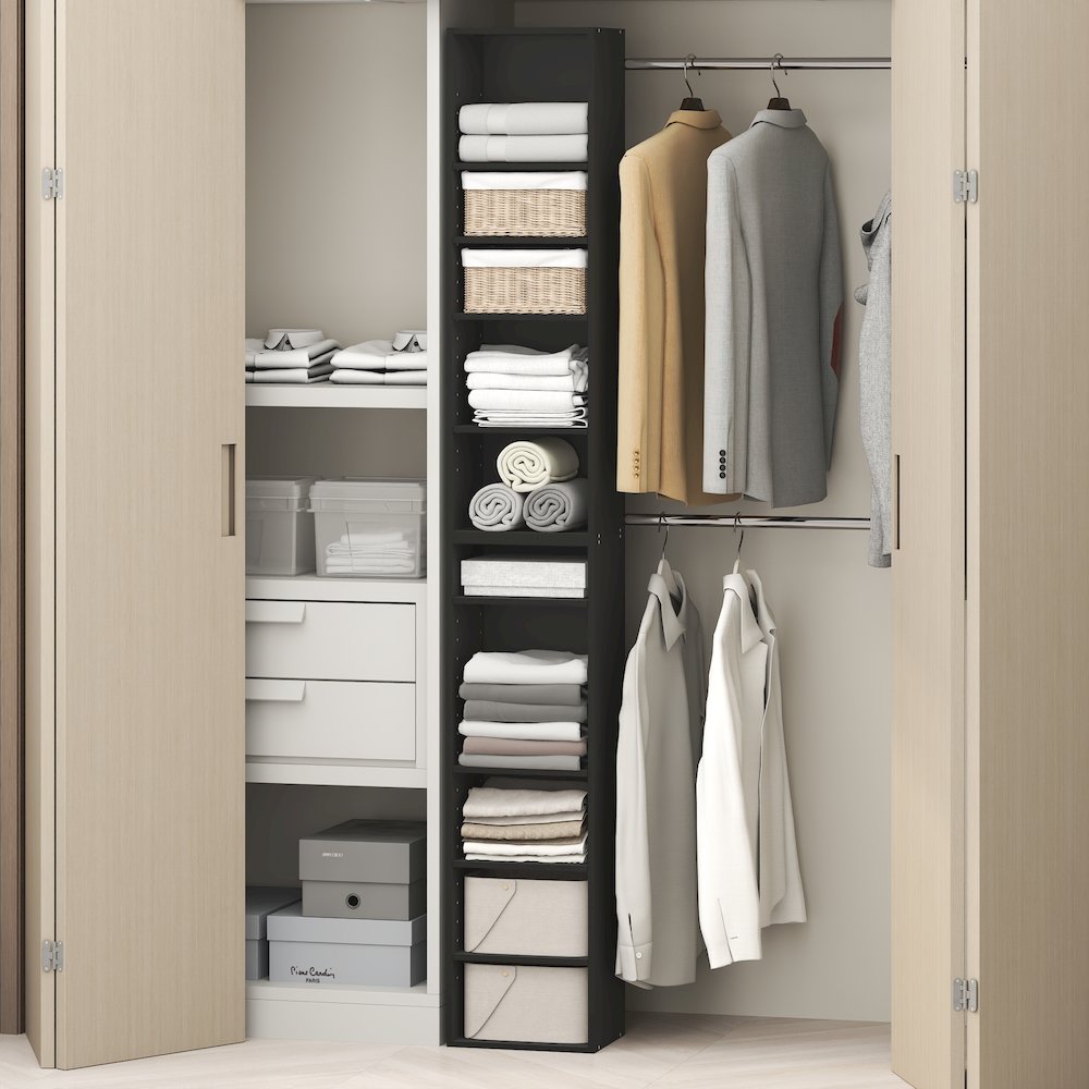 10-Tier Closet Organizers and Storage, Adjustable Open Shelf, Storage Organizer. Picture 6