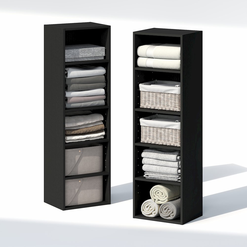 10-Tier Closet Organizers and Storage, Adjustable Open Shelf, Storage Organizer. Picture 4