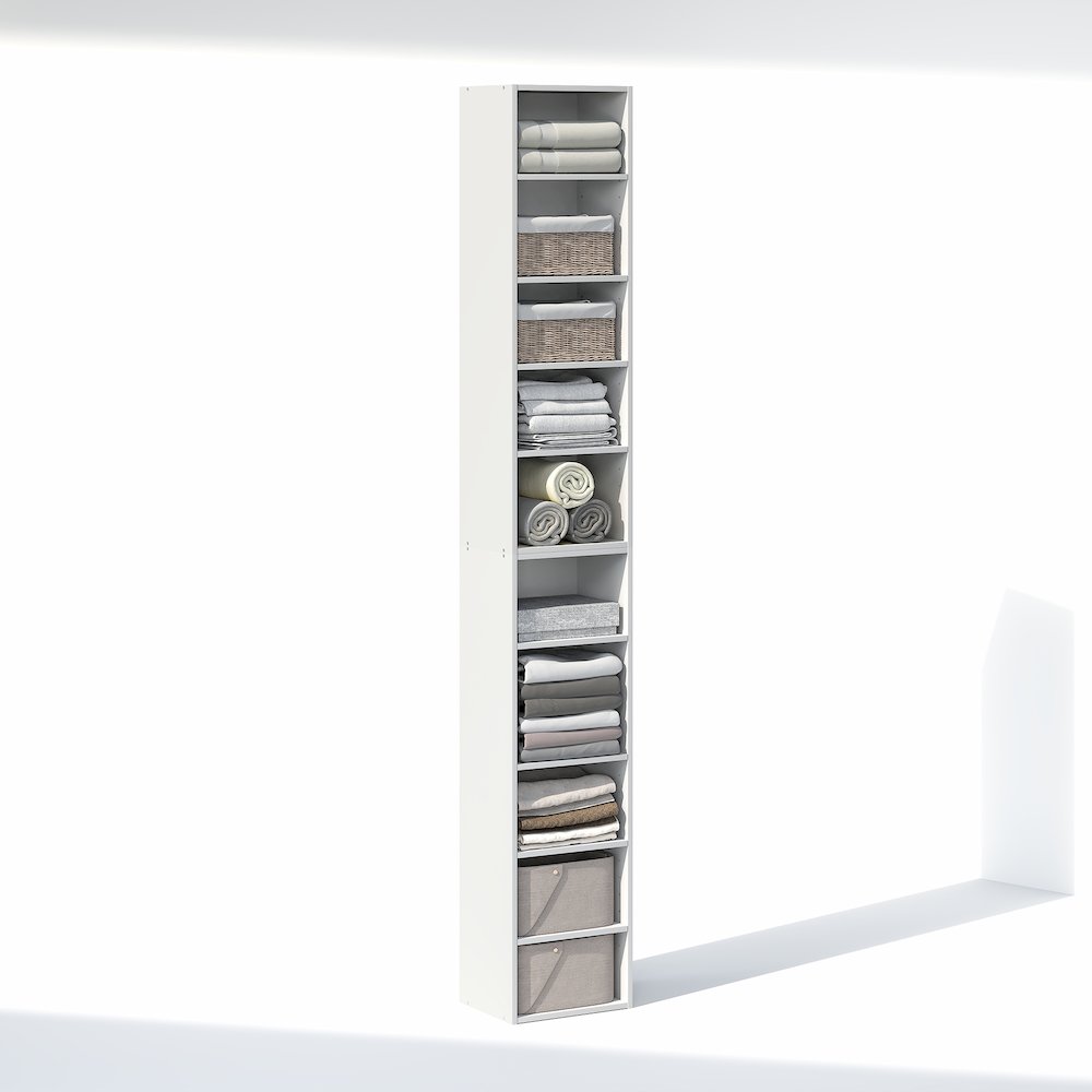 10-Tier Closet Organizers and Storage, Adjustable Open Shelf, Storage Organizer. Picture 5