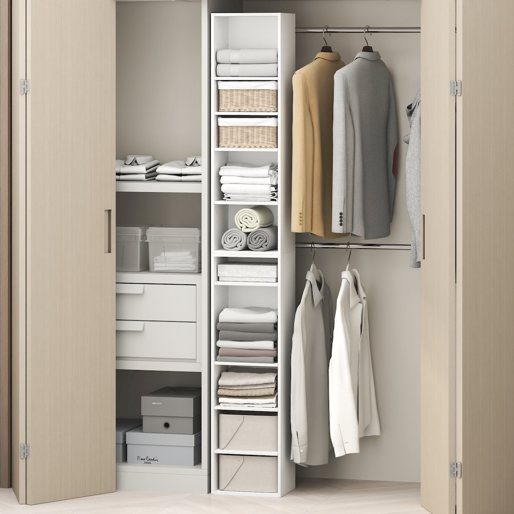 10-Tier Closet Organizers and Storage, Adjustable Open Shelf, Storage Organizer. Picture 6
