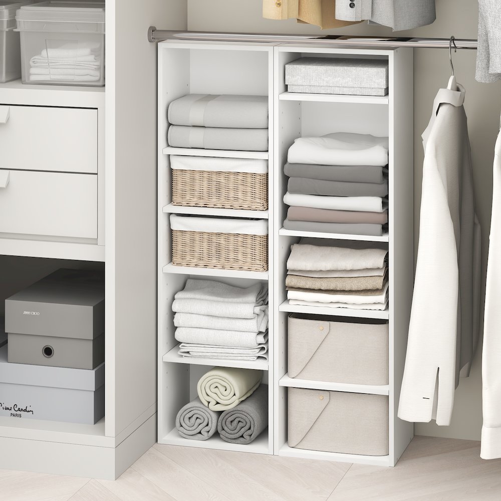 10-Tier Closet Organizers and Storage, Adjustable Open Shelf, Storage Organizer. Picture 7