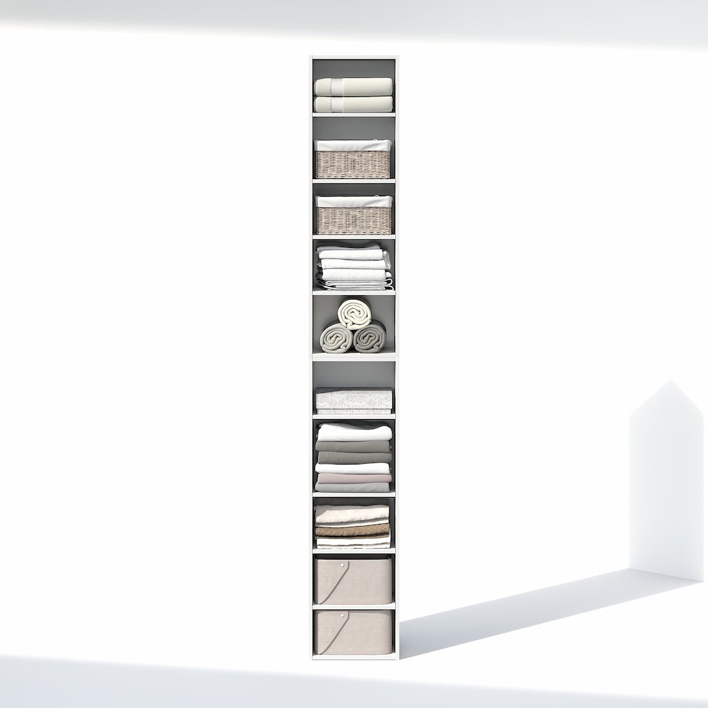 10-Tier Closet Organizers and Storage, Adjustable Open Shelf, Storage Organizer. Picture 9