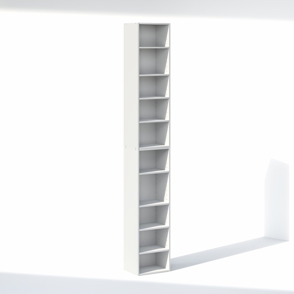 10-Tier Closet Organizers and Storage, Adjustable Open Shelf, Storage Organizer. Picture 1