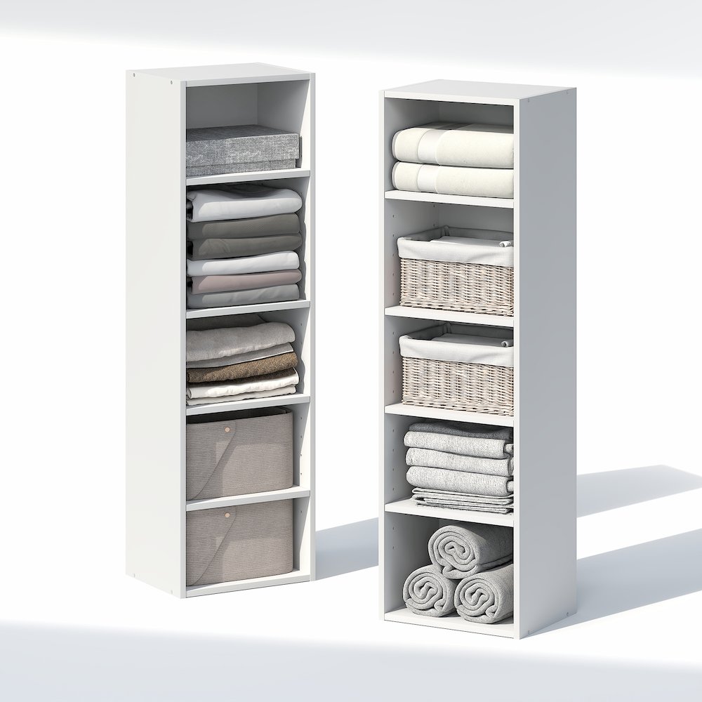 10-Tier Closet Organizers and Storage, Adjustable Open Shelf, Storage Organizer. Picture 4