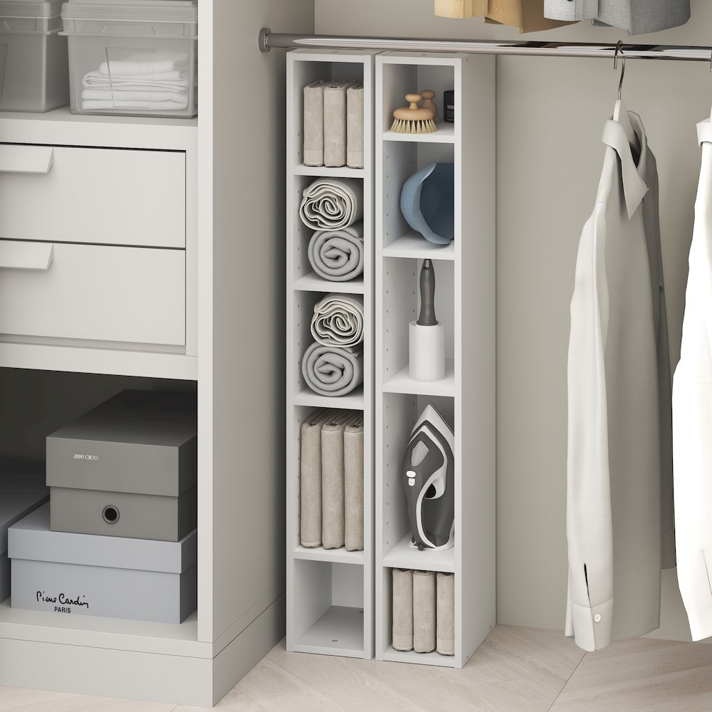 10-Tier Closet Organizers and Storage, Adjustable Open Shelf, Storage Organizer. Picture 6