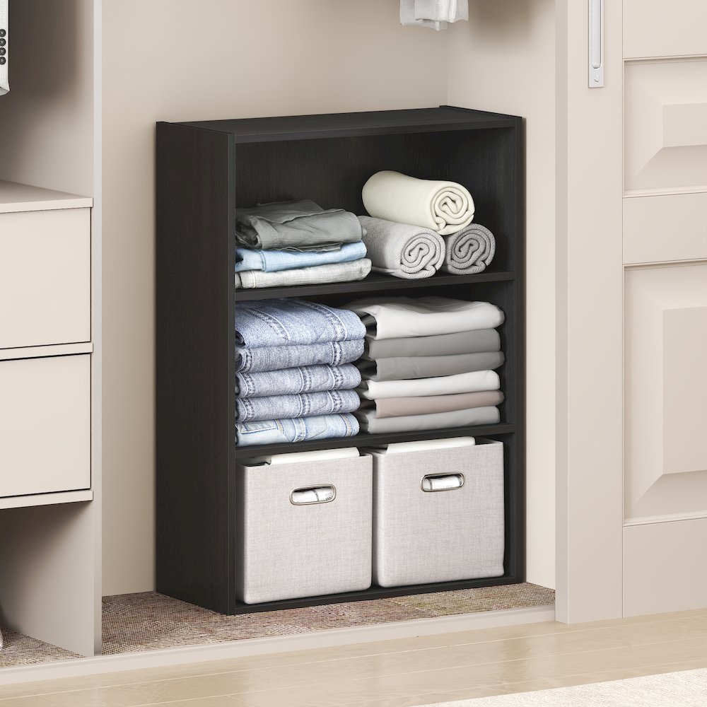 3-Tier Closet Organizer, Open Shelf Closet Storage. Picture 3