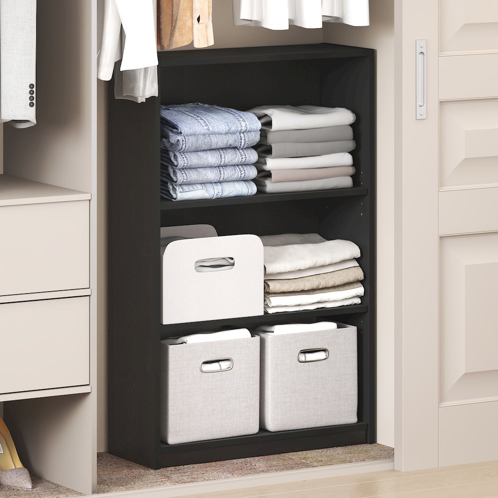 3-Tier Closet Organizer, Open Shelf Closet Storage. Picture 3