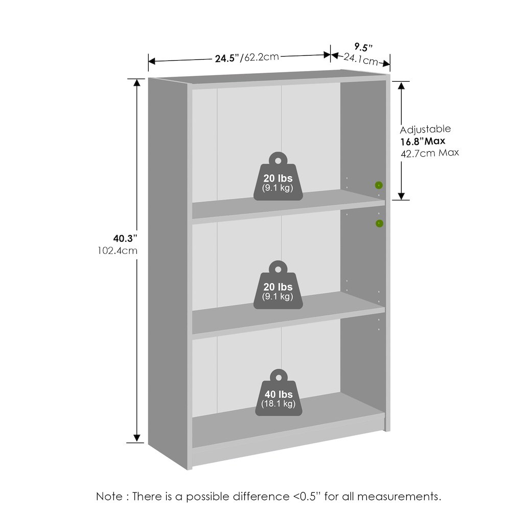 3-Tier Closet Organizer, Open Shelf Closet Storage. Picture 4