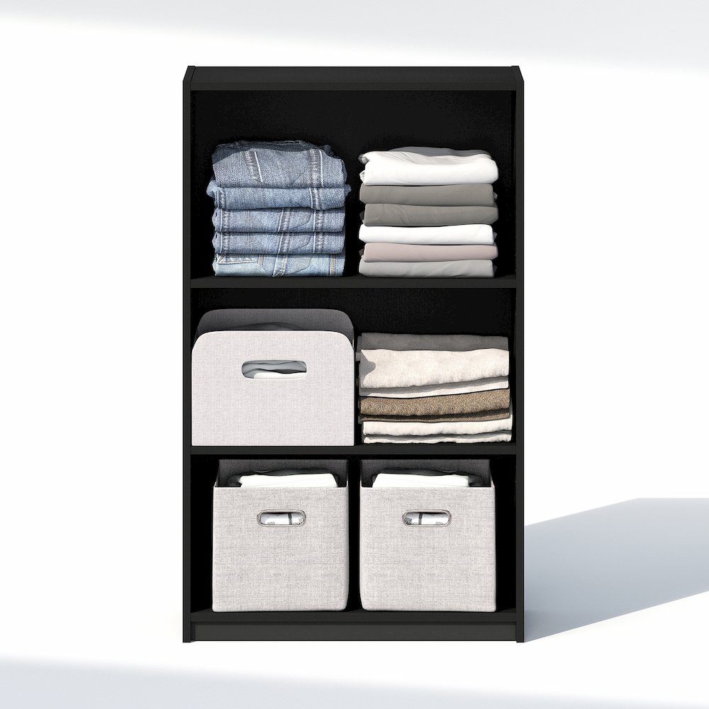 3-Tier Closet Organizer, Open Shelf Closet Storage. Picture 5