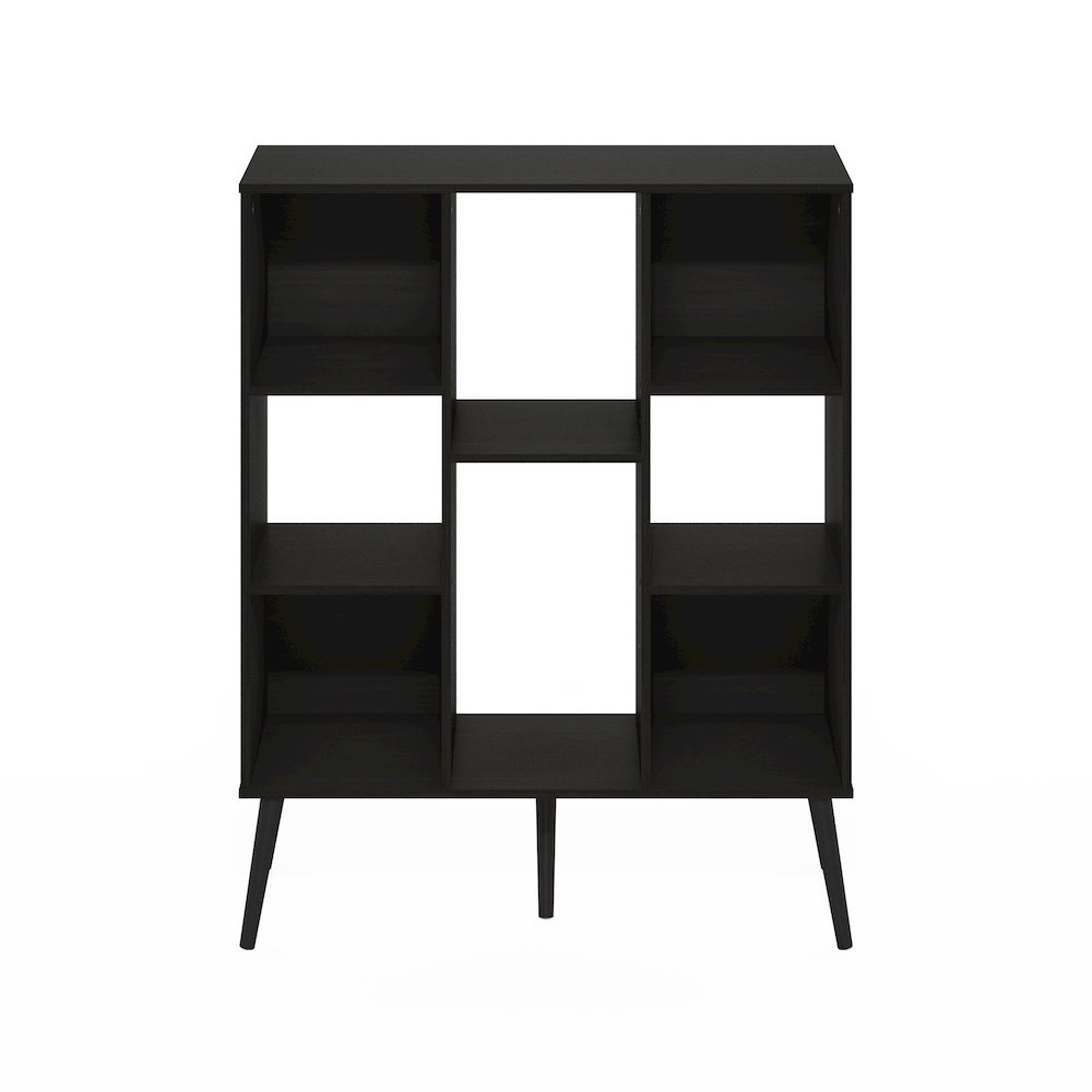 Claude Mid Century Style 8-Cube Bookcase, Bookshelf, Storage Organizer. Picture 4