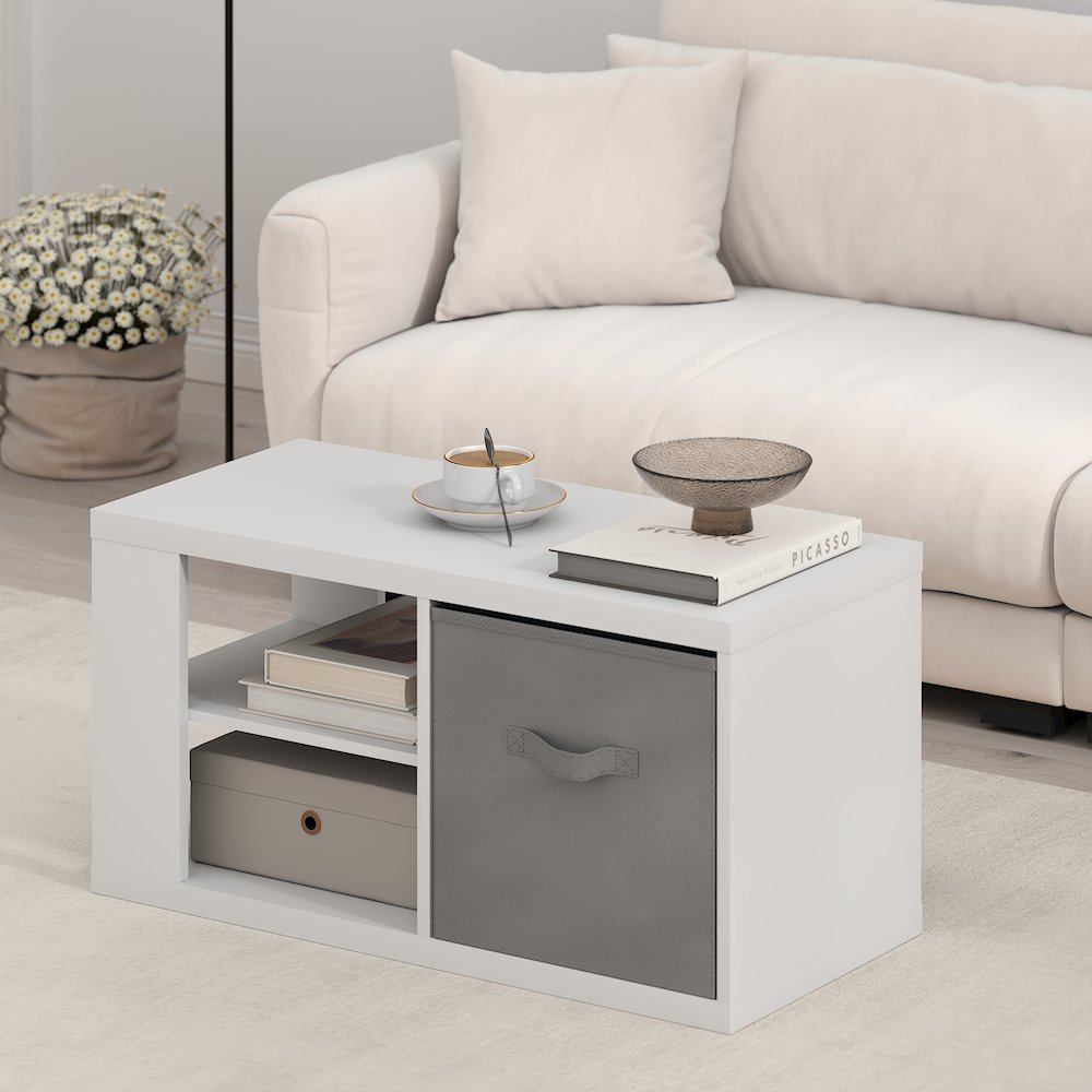 Viola Coffee Table, Side Table, White. Picture 6