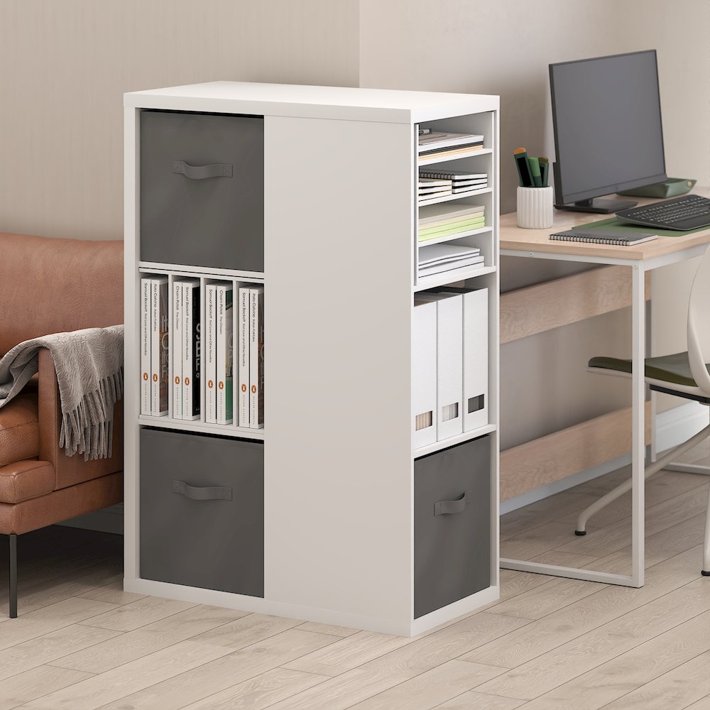Viola 3-Tier Open Shelf Bookcase, Bookshelf, Storage Organizer,. Picture 2