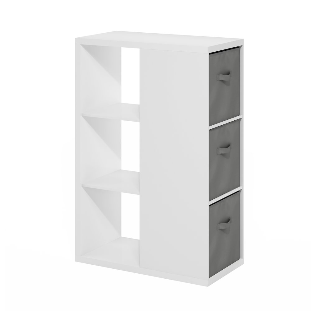 Viola 3-Tier Open Shelf Bookcase, Bookshelf, Storage Organizer,. Picture 1
