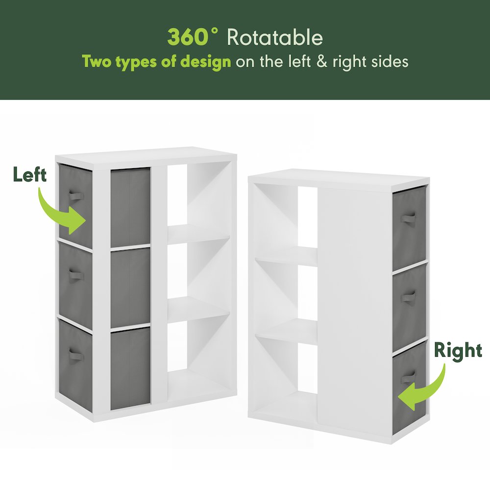 Viola 3-Tier Open Shelf Bookcase, Bookshelf, Storage Organizer,. Picture 7