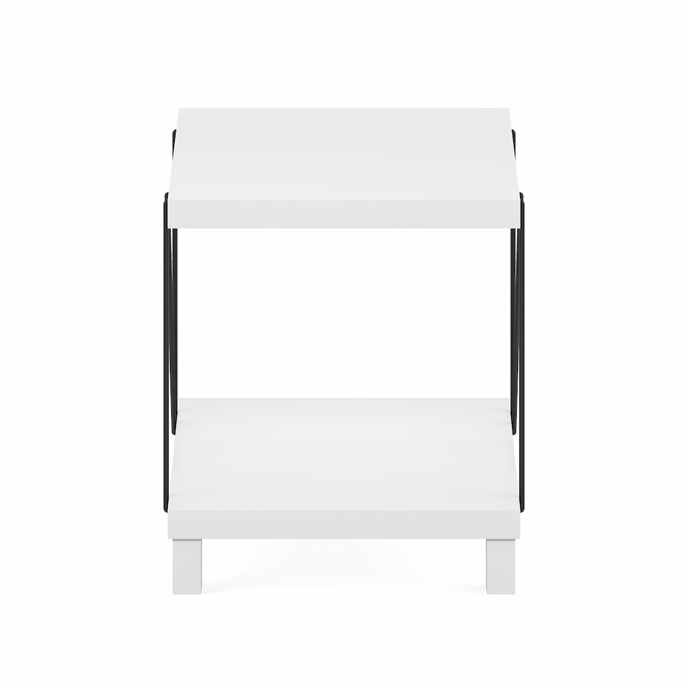 Basic 4-Tier Open Shelf Bookcase, Bookshelf, Storage Organizer, 7 x 17 x 35. Picture 7