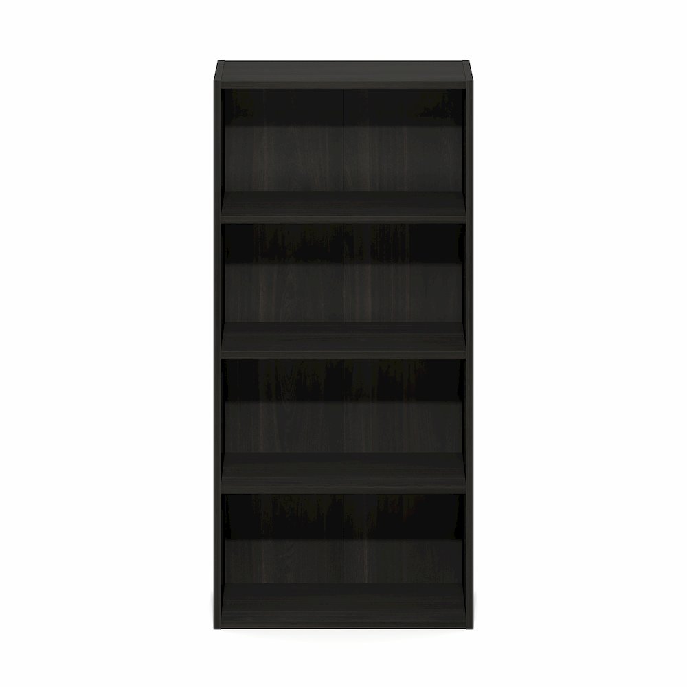 Basic 4-Tier Open Shelf Bookcase, Bookshelf, Storage Organizer, 7 x 17 x 35. Picture 6
