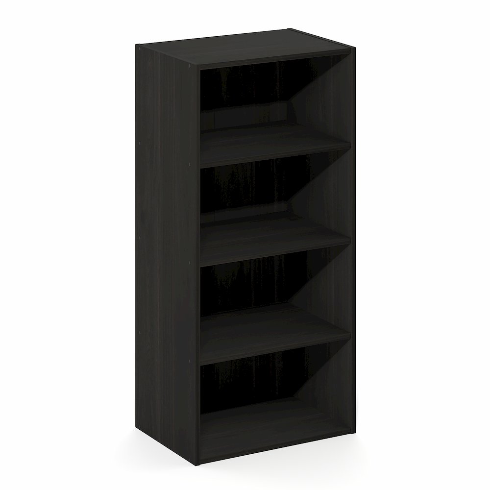 Basic 4-Tier Open Shelf Bookcase, Bookshelf, Storage Organizer, 11 x 17 x 35. Picture 5