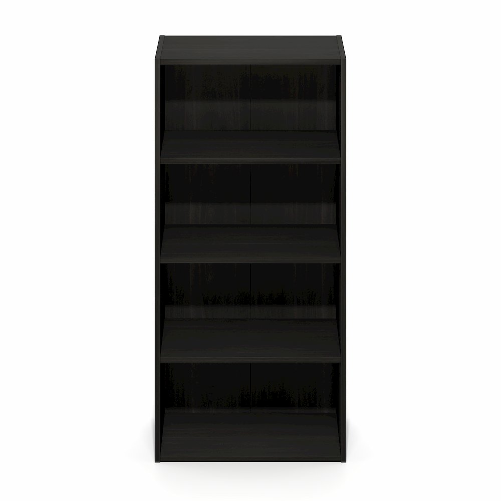 Basic 4-Tier Open Shelf Bookcase, Bookshelf, Storage Organizer, 11 x 17 x 35. Picture 6