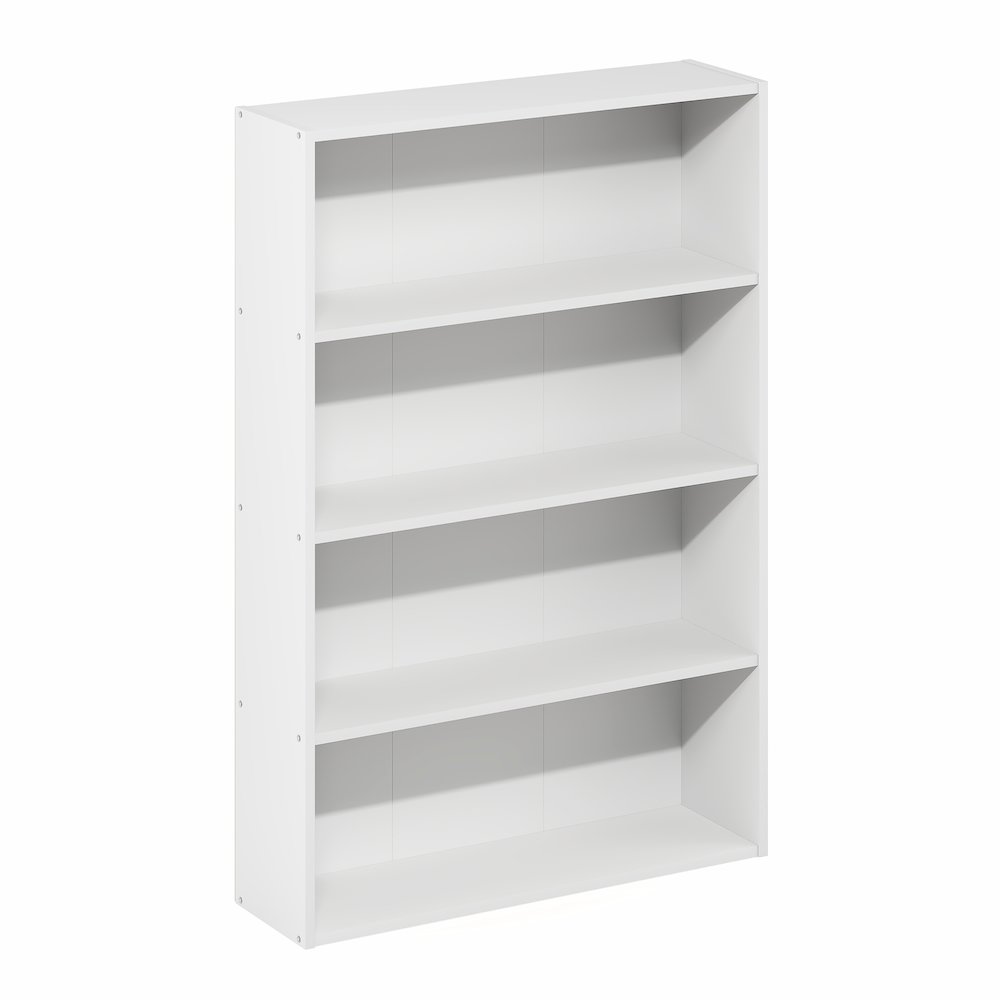 Basic 4-Tier Open Shelf Bookcase, Bookshelf, Storage Organizer, 6 x 24 x 35. Picture 5