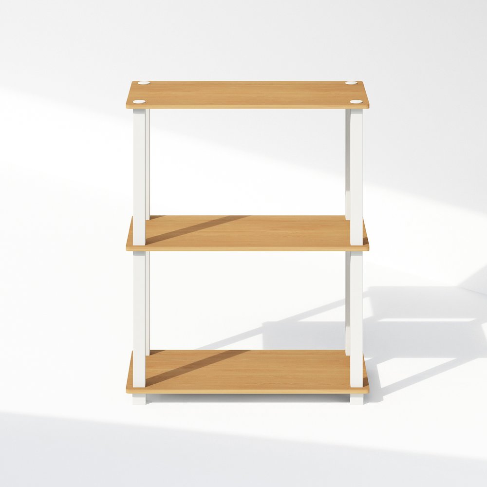 Turn-S-Tube 3-Tier Multipurpose Bookcase, Shelf Display Rack. Picture 4