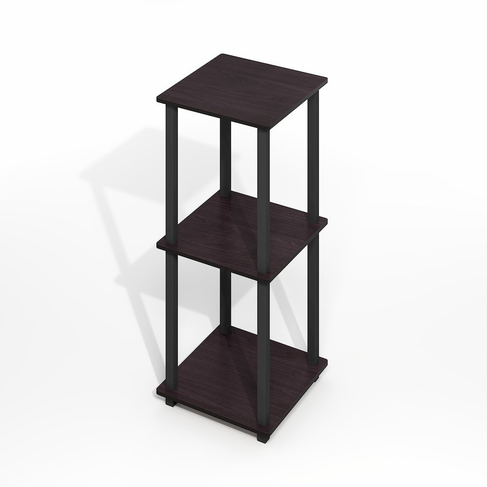 Simplistic End Table, Set of Two, Dark Mocha. Picture 2