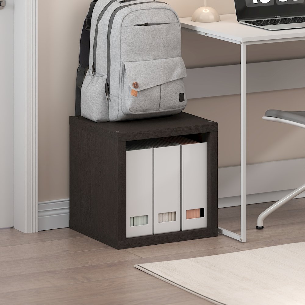 CUBICLE Book Shelf, Stackable Bookshelf, Cube Storage Organizer Bookcase. Picture 4