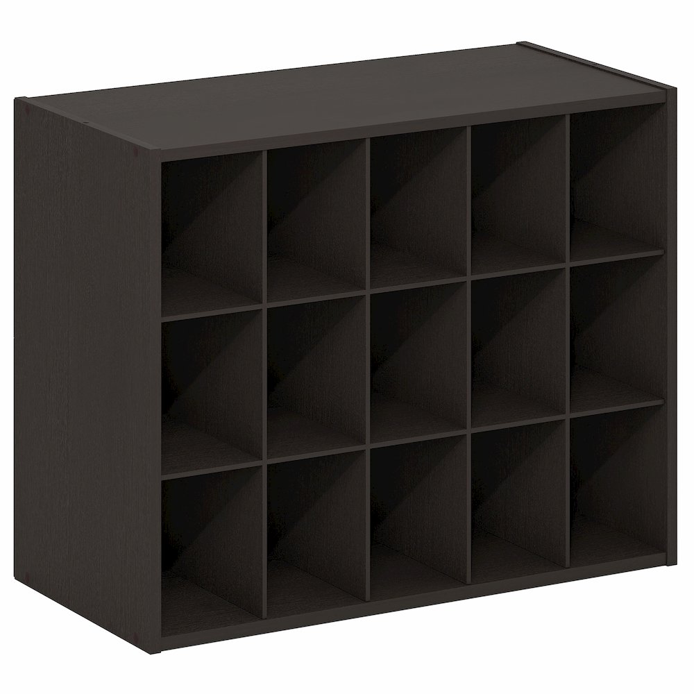 FANO Shoe Rack, 15-Cube Shoe Organizer, Stackable Shoe Storage, White. Picture 1