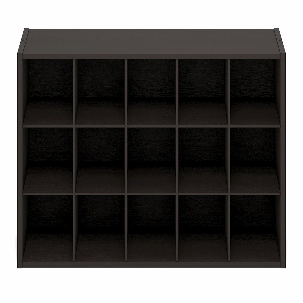 FANO Shoe Rack, 15-Cube Shoe Organizer, Stackable Shoe Storage, White. Picture 2