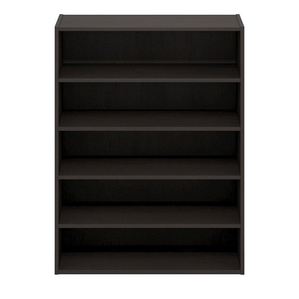 FANO Shoe Rack, 5-Tier Shoe Organizer, Stackable Shoe Storage, White. Picture 2