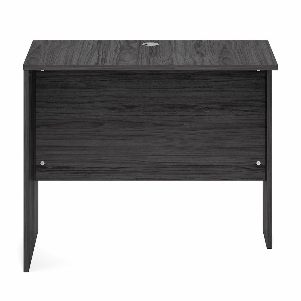 35 Inch Rectangular Desk Return for Executive Desk, Coastal Grey. Picture 2