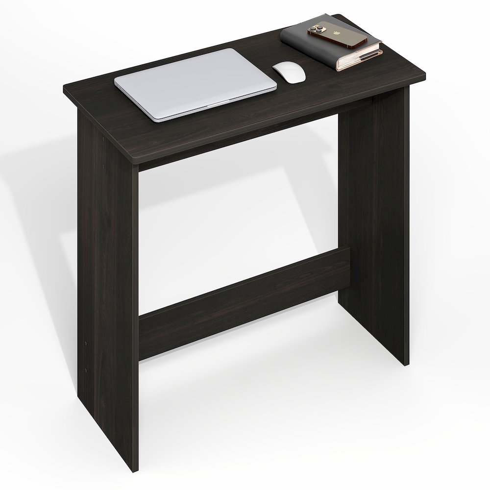 Computer Desk, Office Desk, Writing Desk, Black Espresso. Picture 3