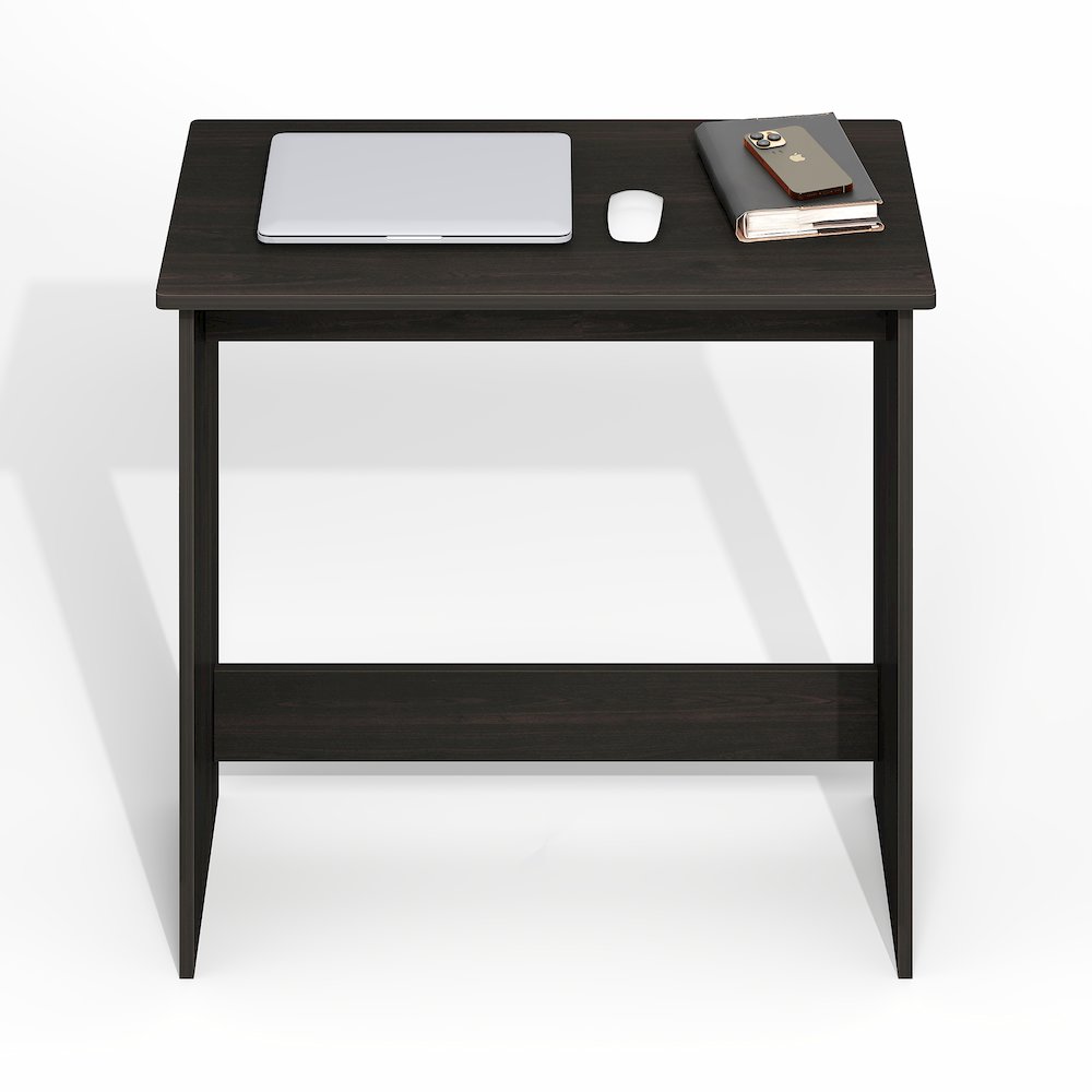 Computer Desk, Office Desk, Writing Desk, Black Espresso. Picture 4