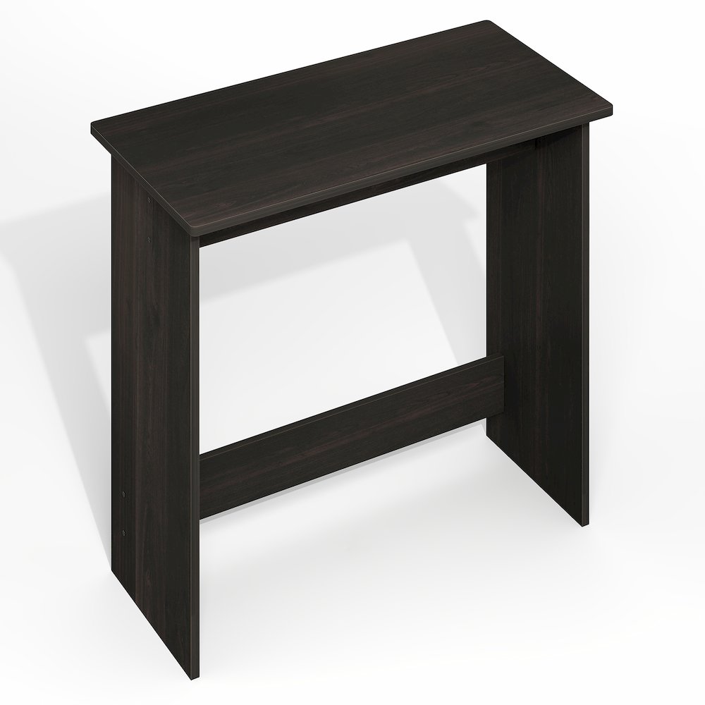 Computer Desk, Office Desk, Writing Desk, Black Espresso. Picture 1