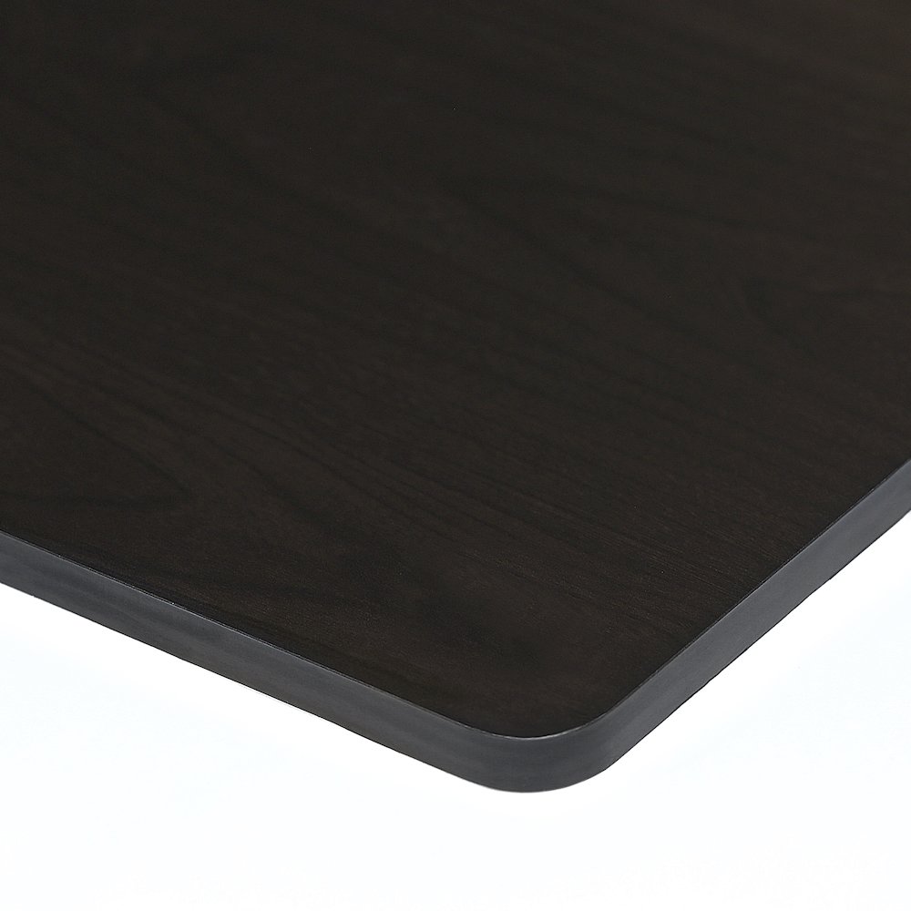Computer Desk, Office Desk, Writing Desk, Black Espresso. Picture 5