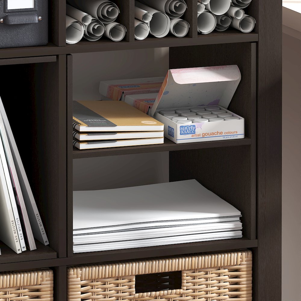 H-Shelf Cube Organizer, Fits into Furinno Triple Thick Cubes. Picture 4