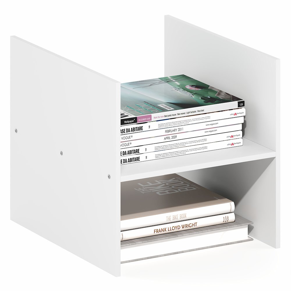 H-Shelf Cube Organizer, Fits into Furinno Triple Thick Cubes. Picture 3