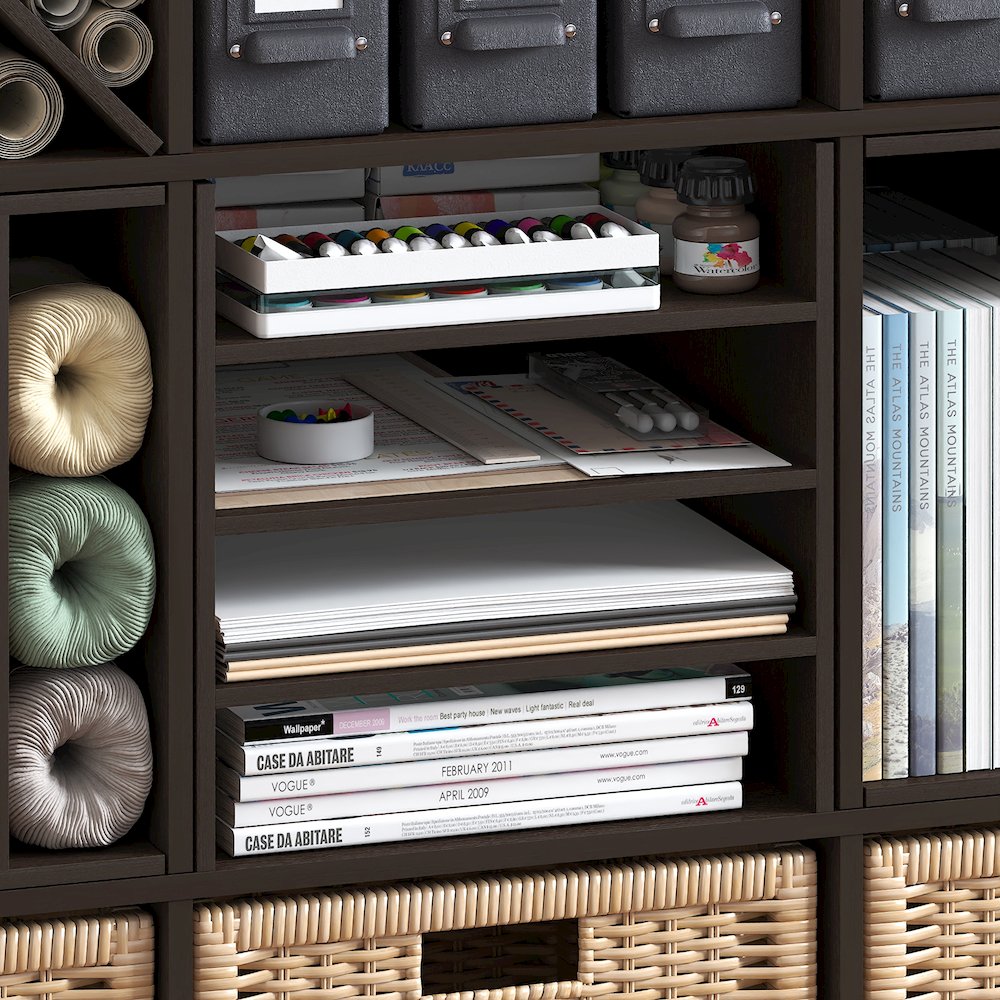 3-Shelf Cube Organizer, Fits into Furinno Triple Thick Cubes. Picture 4