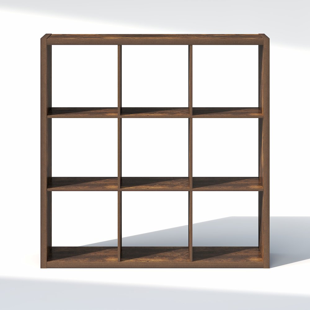 9-Cube Closet Organizer, Open Shelf Closet Storage, Extra Thick Frame. Picture 1