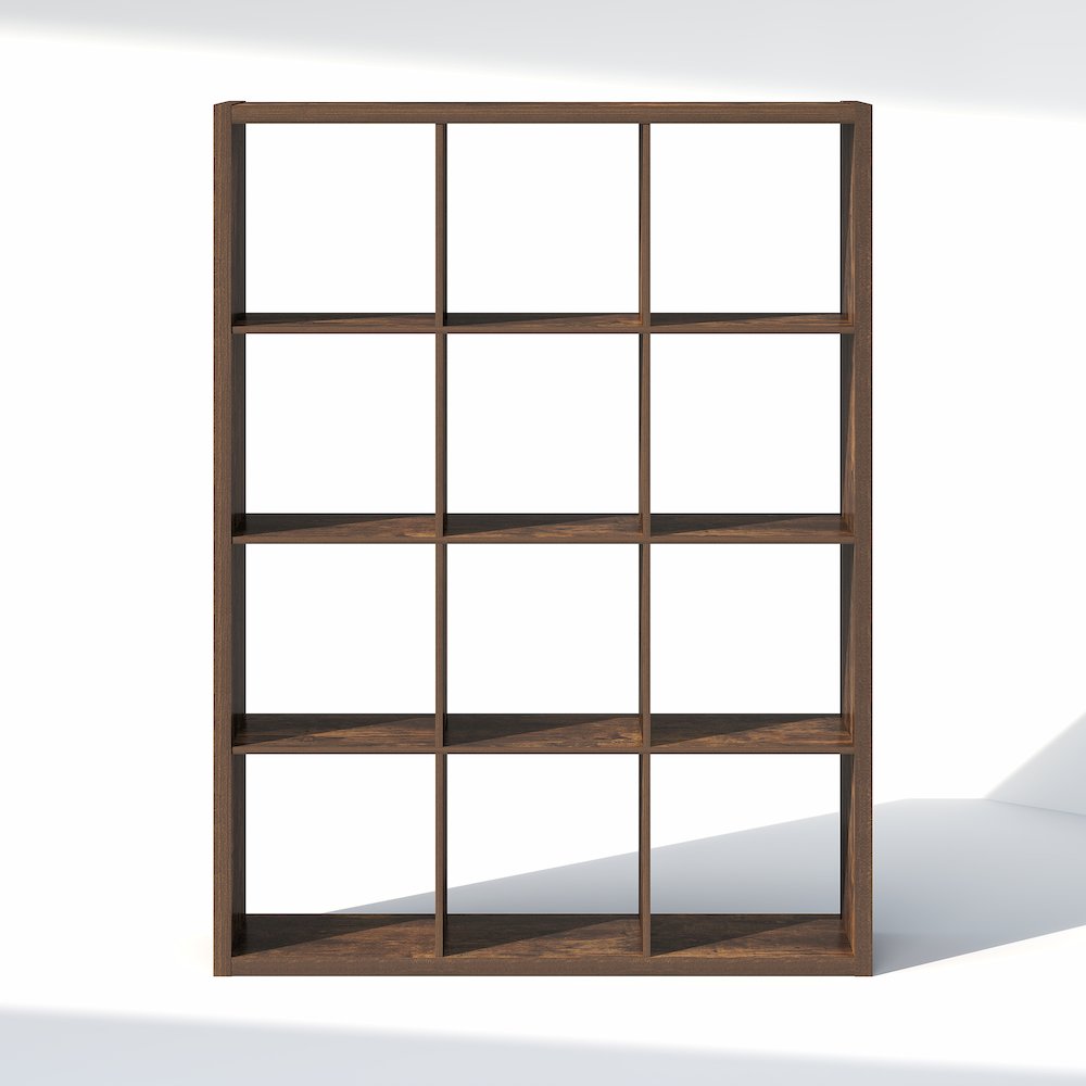 12-Cube Closet Organizer, Open Shelf Closet Storage, Extra Thick Frame. Picture 1