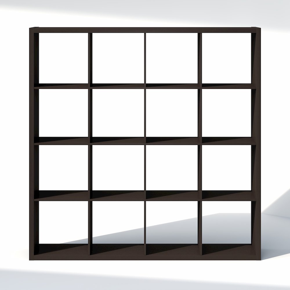 16-Cube Closet Organizer, Open Shelf Closet Storage, Extra Thick Frame. Picture 1