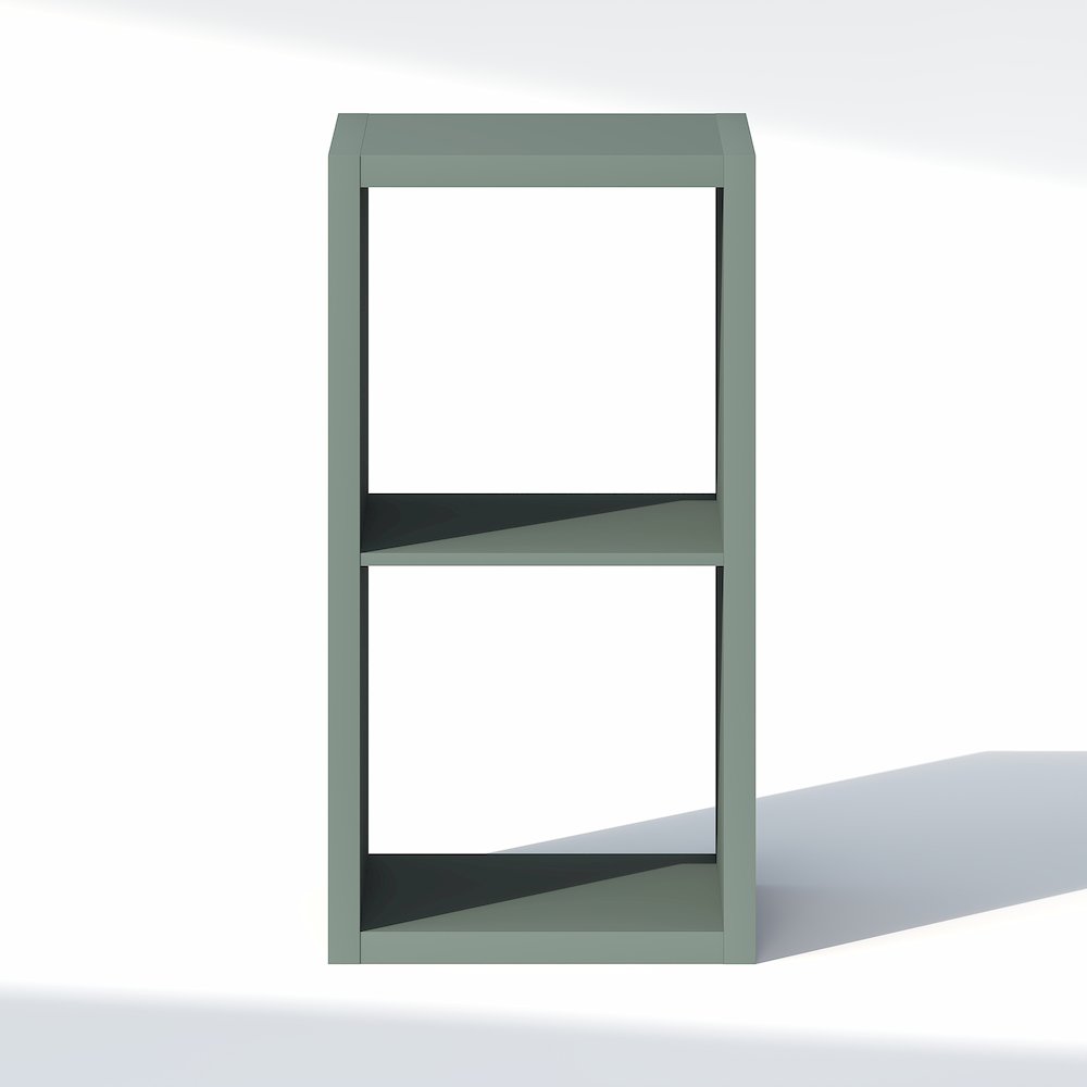 2-Cube Closet Organizer, Open Shelf Closet Storage, Extra Thick Frame. Picture 1