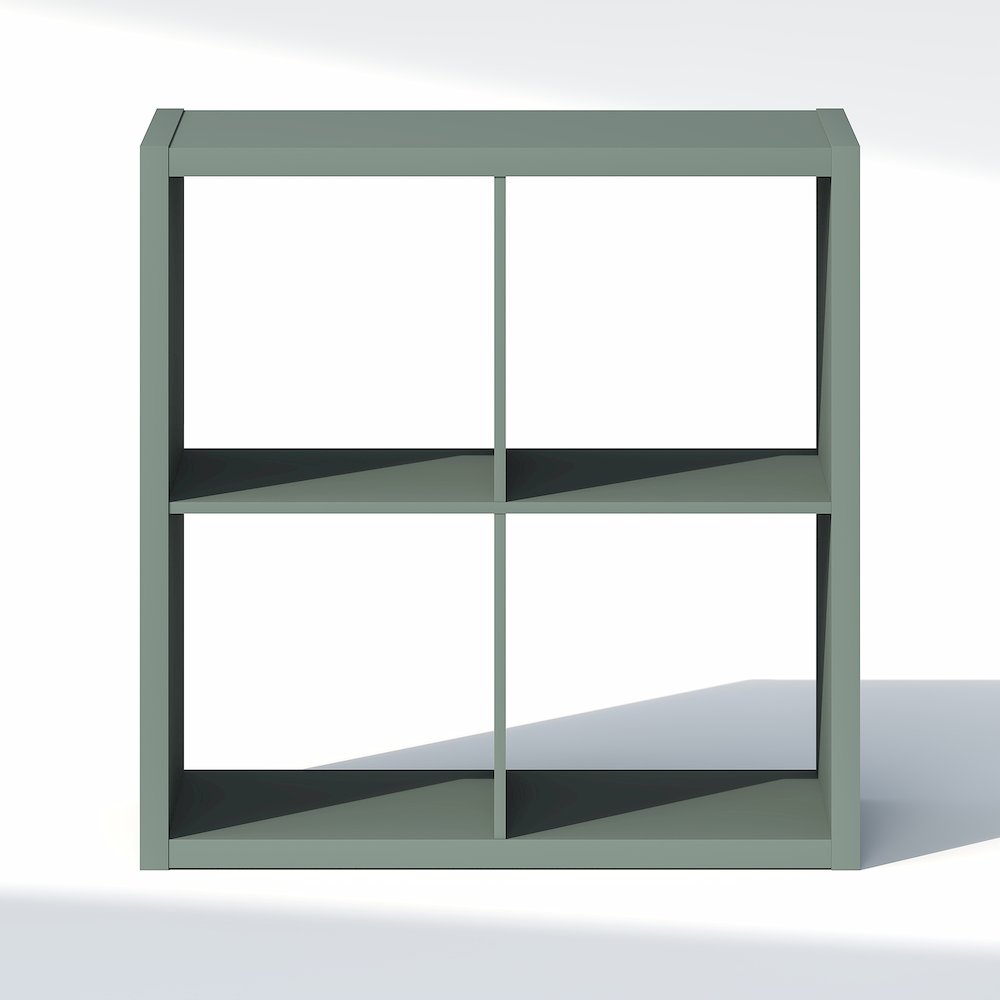 4-Cube Closet Organizer, Open Shelf Closet Storage, Extra Thick Frame. Picture 1