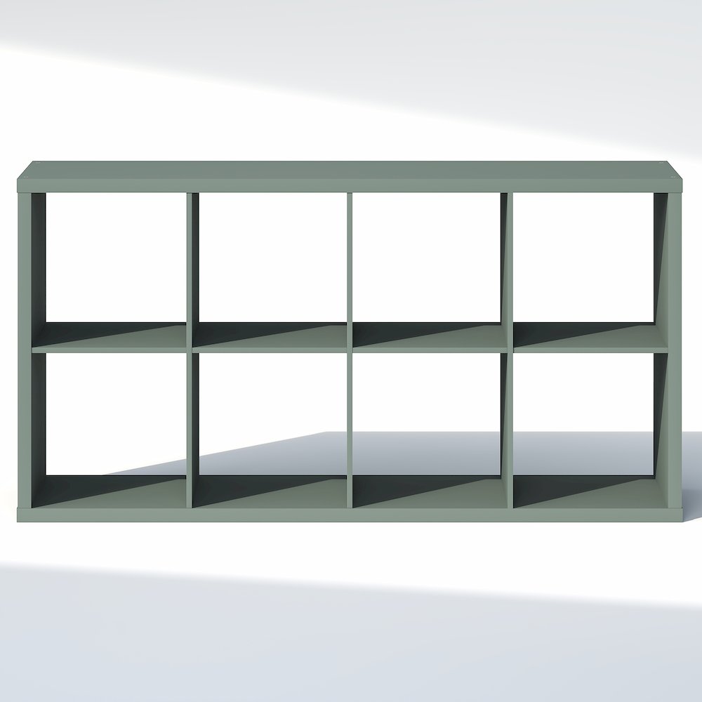 8-Cube Closet Organizer, Open Shelf Closet Storage, Extra Thick Frame. Picture 1