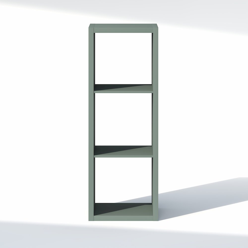 3-Cube Closet Organizer, Open Shelf Closet Storage, Extra Thick Frame. Picture 1