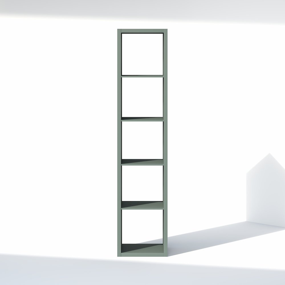 5-Cube Closet Organizer, Open Shelf Closet Storage, Extra Thick Frame. Picture 1